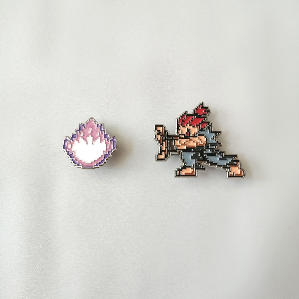 📍2/20$ Street Fighter Akuma Enamel Pin NWOT